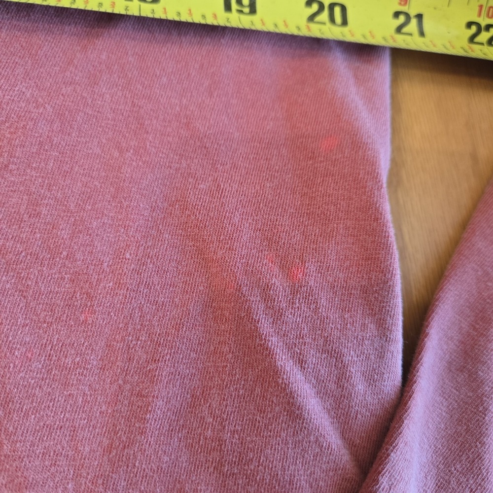Life Is Good Womens M RED snowflake Long Sleeved Shirt READ - Picture 6 of 8